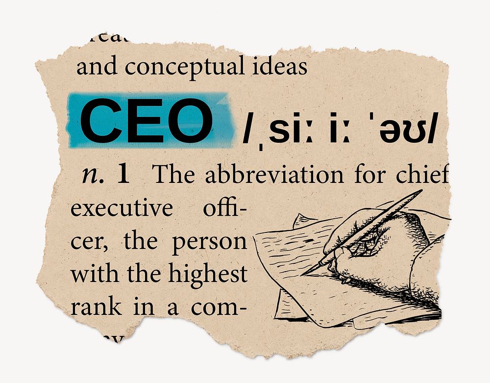 ceo-definition-vintage-ripped-dictionary-free-photo-rawpixel