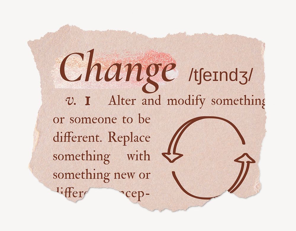 change-definition-ripped-dictionary-word-free-photo-rawpixel