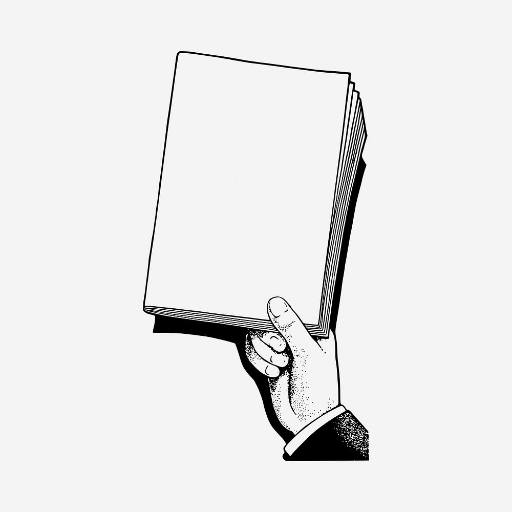 Paper frame drawing, vintage illustration. Free Photo rawpixel