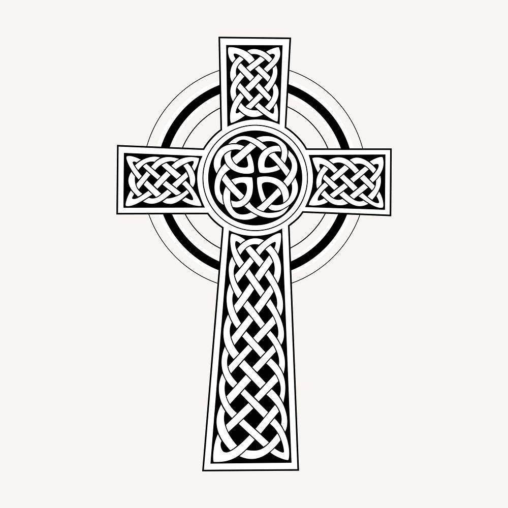 Cross clipart, religion illustration vector. Free public domain CC0 image