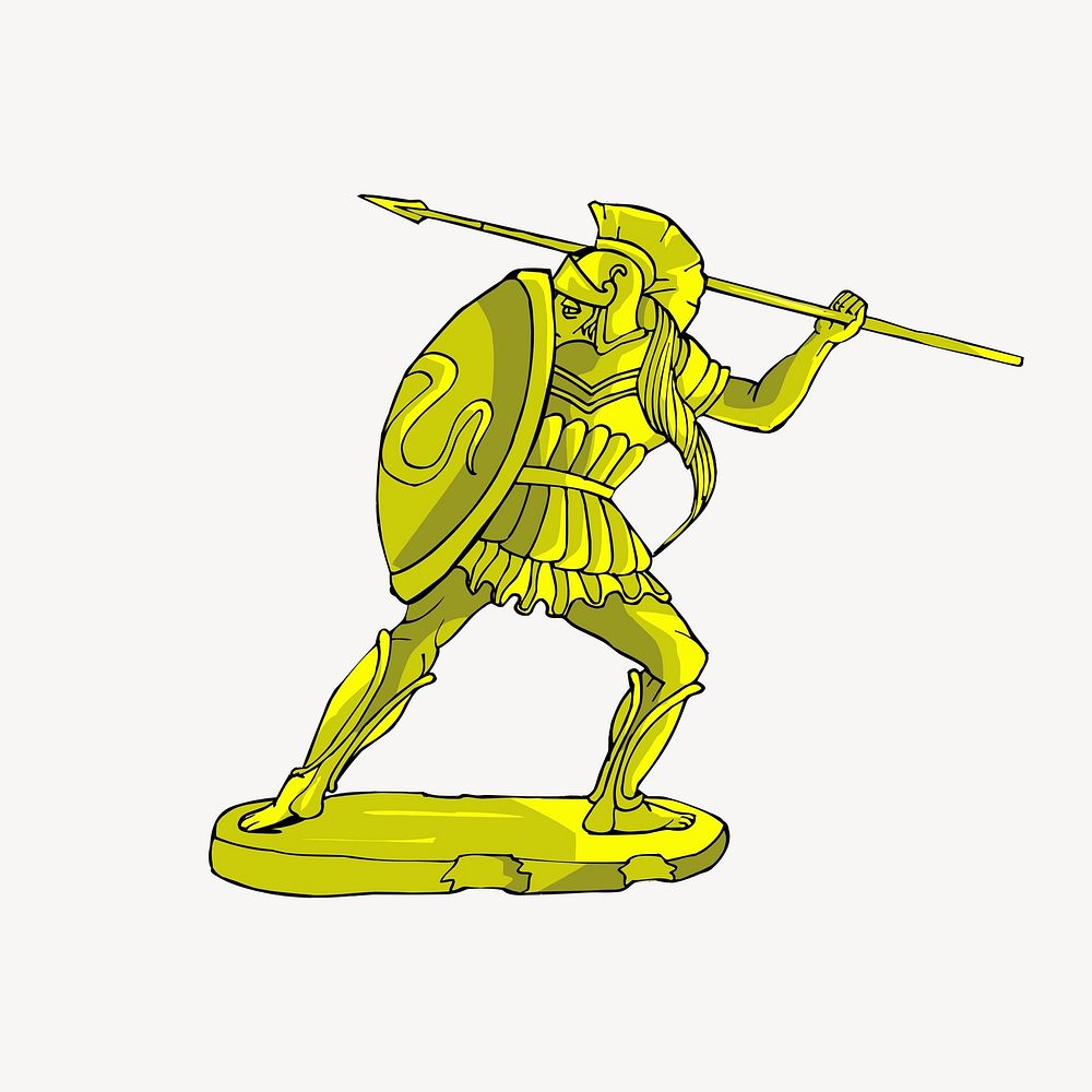 Roman knight clipart vector. Free public domain CC0 image