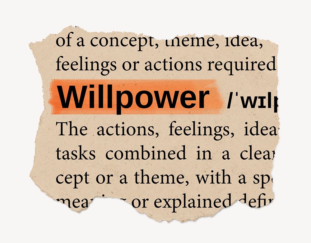 willpower-ripped-dictionary-editable-word-premium-psd-rawpixel