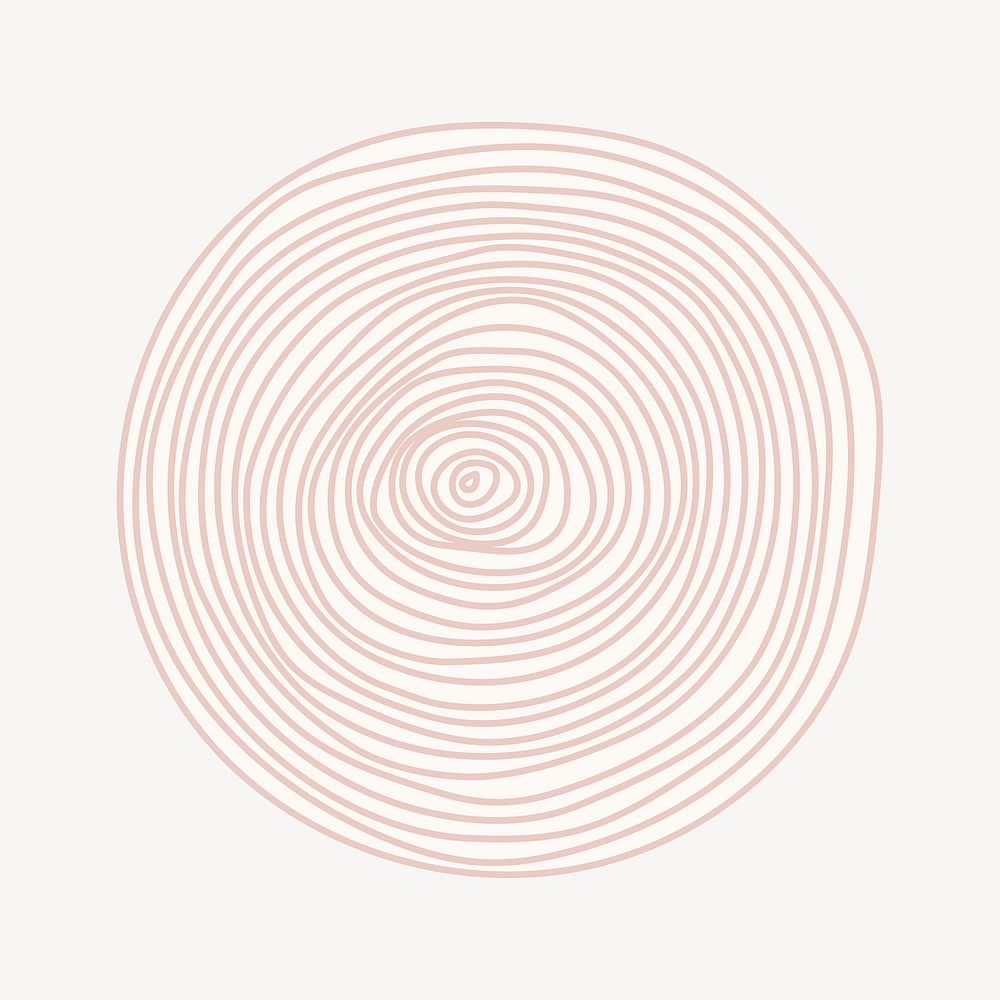 Spiral round shape, modern design