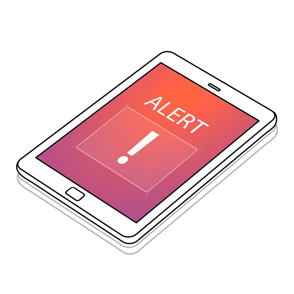 Exclamation Alarm Caution Warning Notification Mark Sign