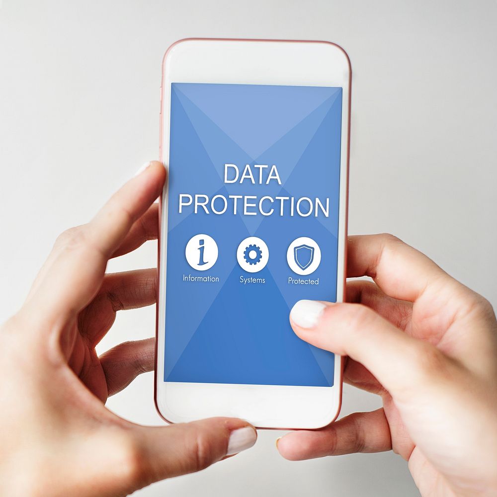 Data Protection Privacy Networking Concept