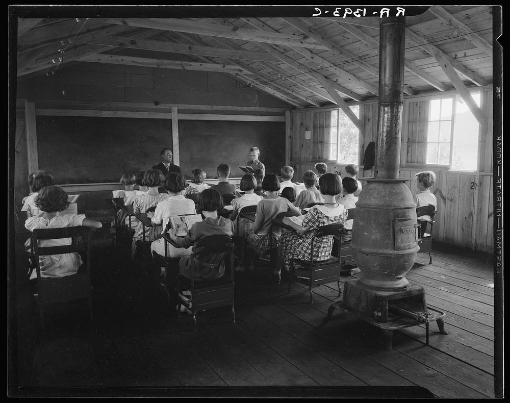 School. Red House, West Virginia. | Free Photo - rawpixel