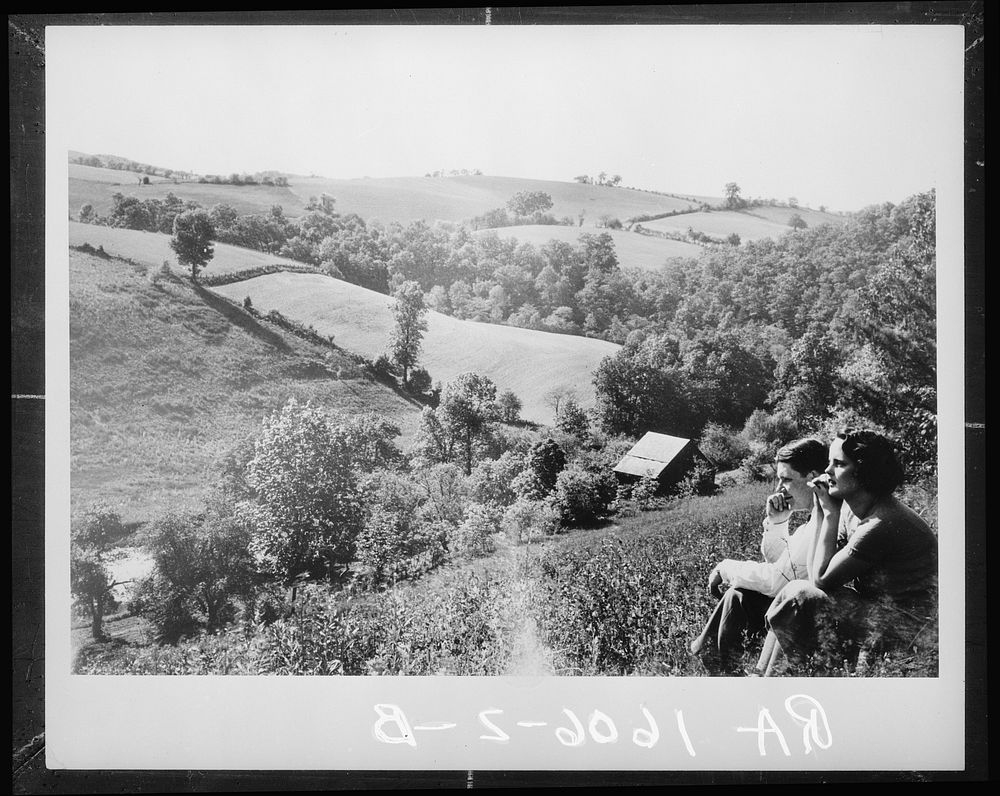 Rural scene. Sourced from the Library of Congress.