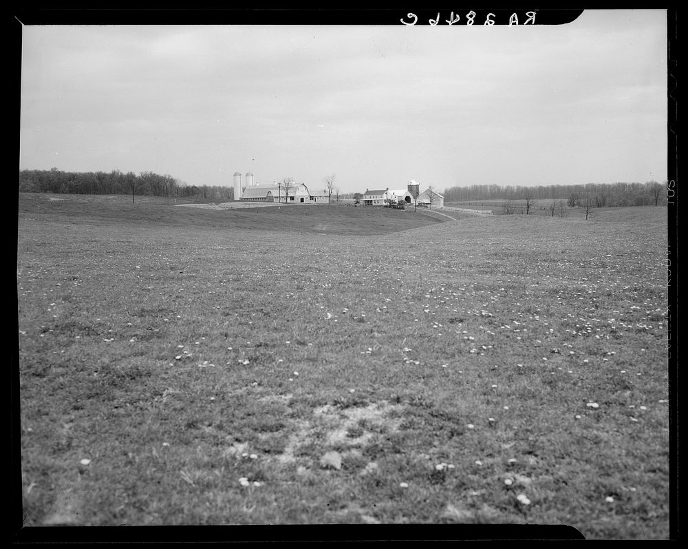 A Maryland farm. Sourced from the Library of Congress.