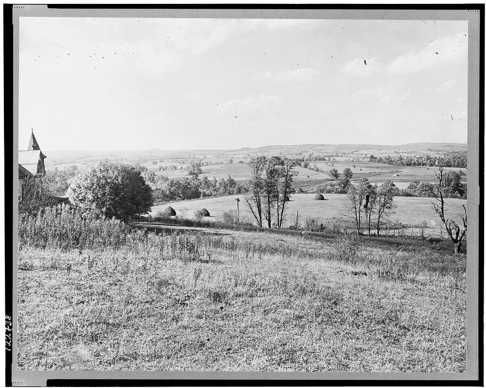 View of Arthurdale property. Reedsville, West Virginia. Sourced from the Library of Congress.