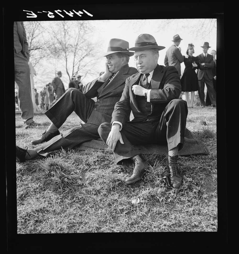 It isn't so funny. Cherry Blossom Festival, Washington, D.C.. Sourced from the Library of Congress.