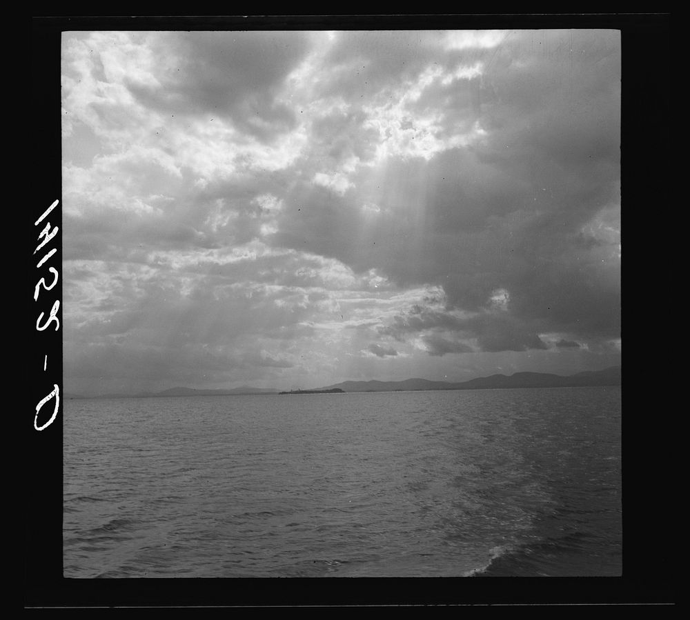 Lake Champlain, New York. Sourced from the Library of Congress.