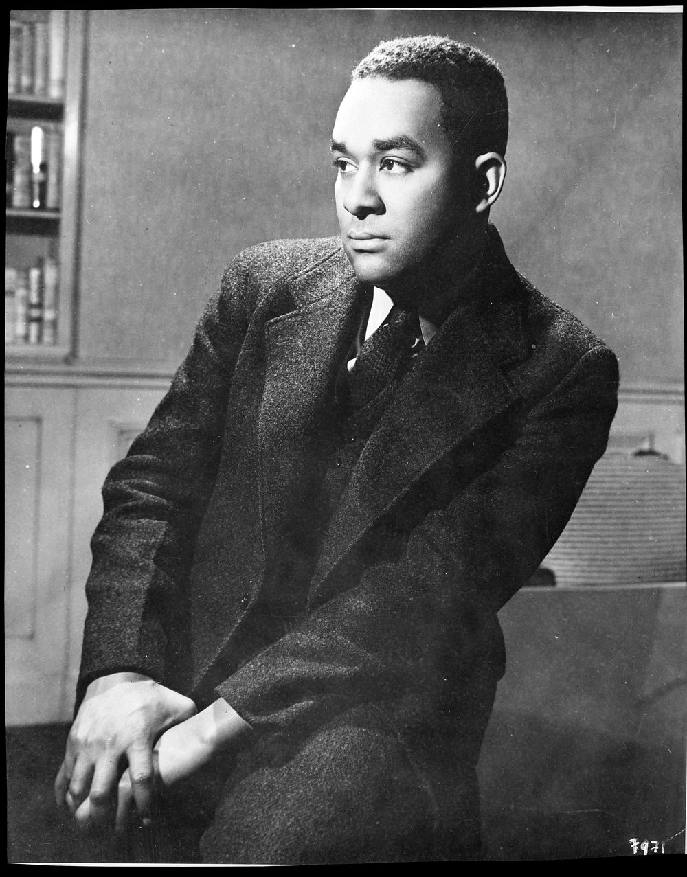 [Untitled photo shows: Richard Wright, author]. Sourced from the Library of Congress.