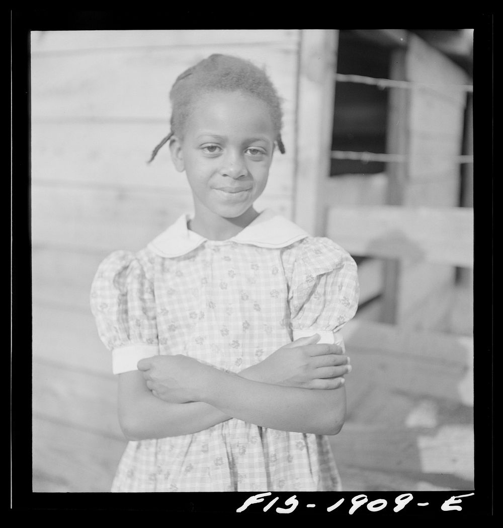 Newport News, Virginia.  shipyard worker's daughter. Sourced from the Library of Congress.