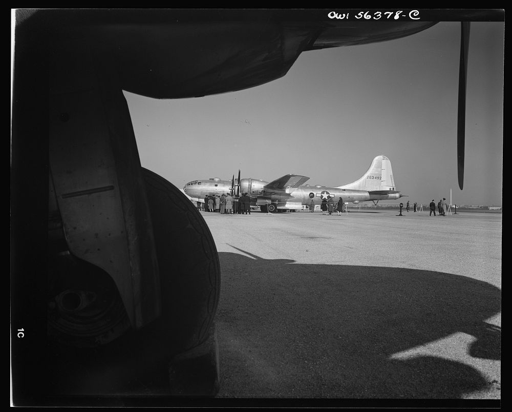 B-29 Super Fortress. Sourced from the Library of Congress.
