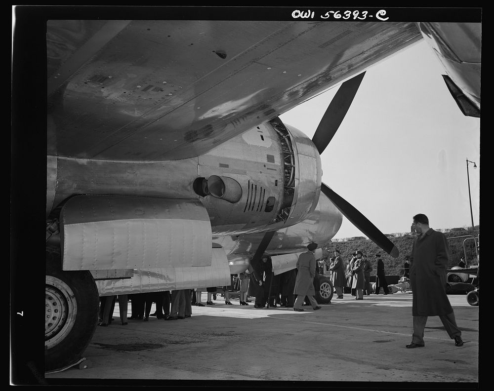 B-29 Super Fortress. Sourced from the Library of Congress.