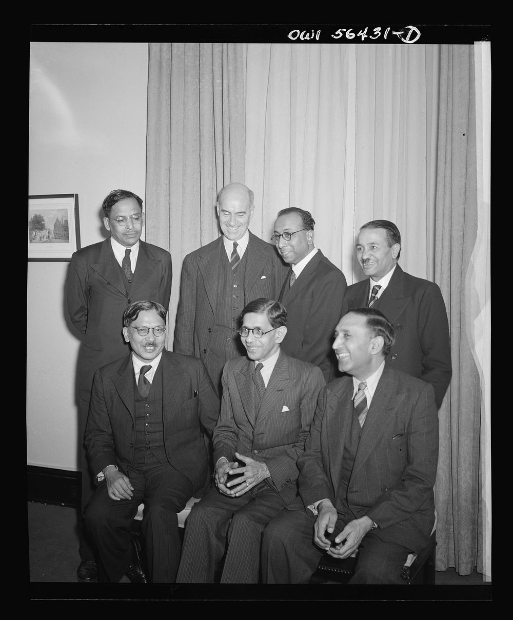 Washington, D.C. A group of leading Indian scientists who arrived in the United States on Dec. 8, 1944, for an eight weeks…