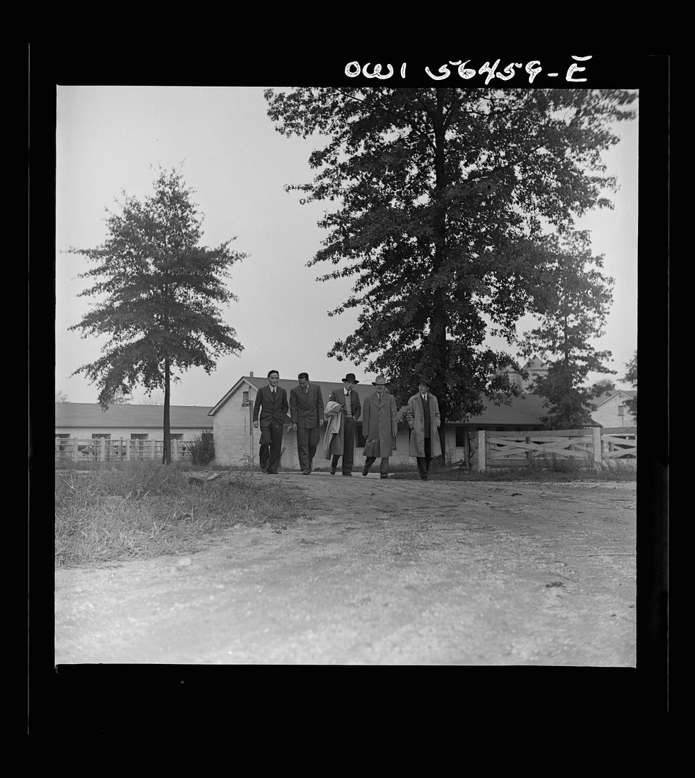 Chinese technical experts at the University of Maryland. From left: H.W. Li, C.K. Lin, C.C. Chen, W.T. Chang, and N.F.…