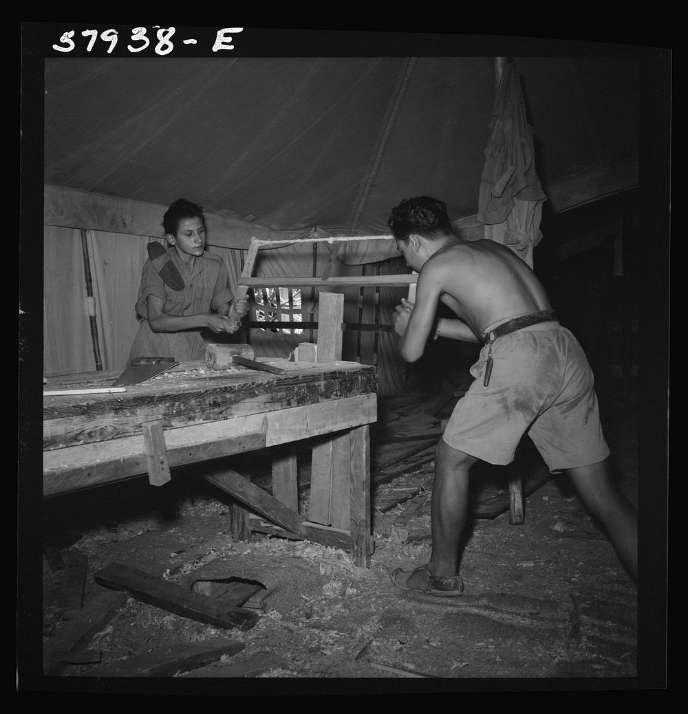 El Shatt, the United Nations Relief and Rehabilitation Administration's refugee camp for Yugoslavs. Sourced from the Library…