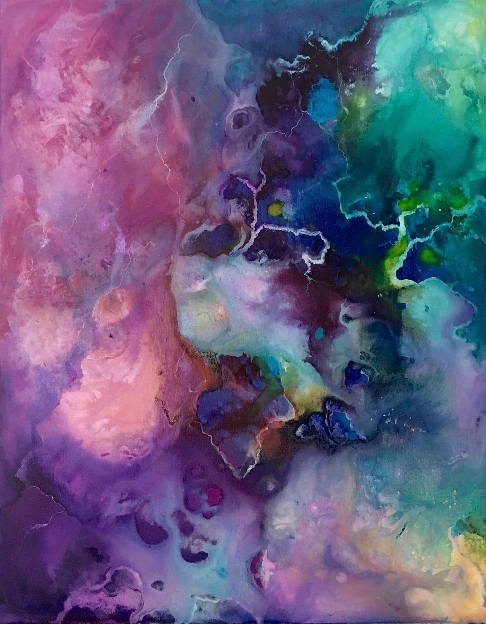 Free abstract watercolor background image, public domain CC0 photo.