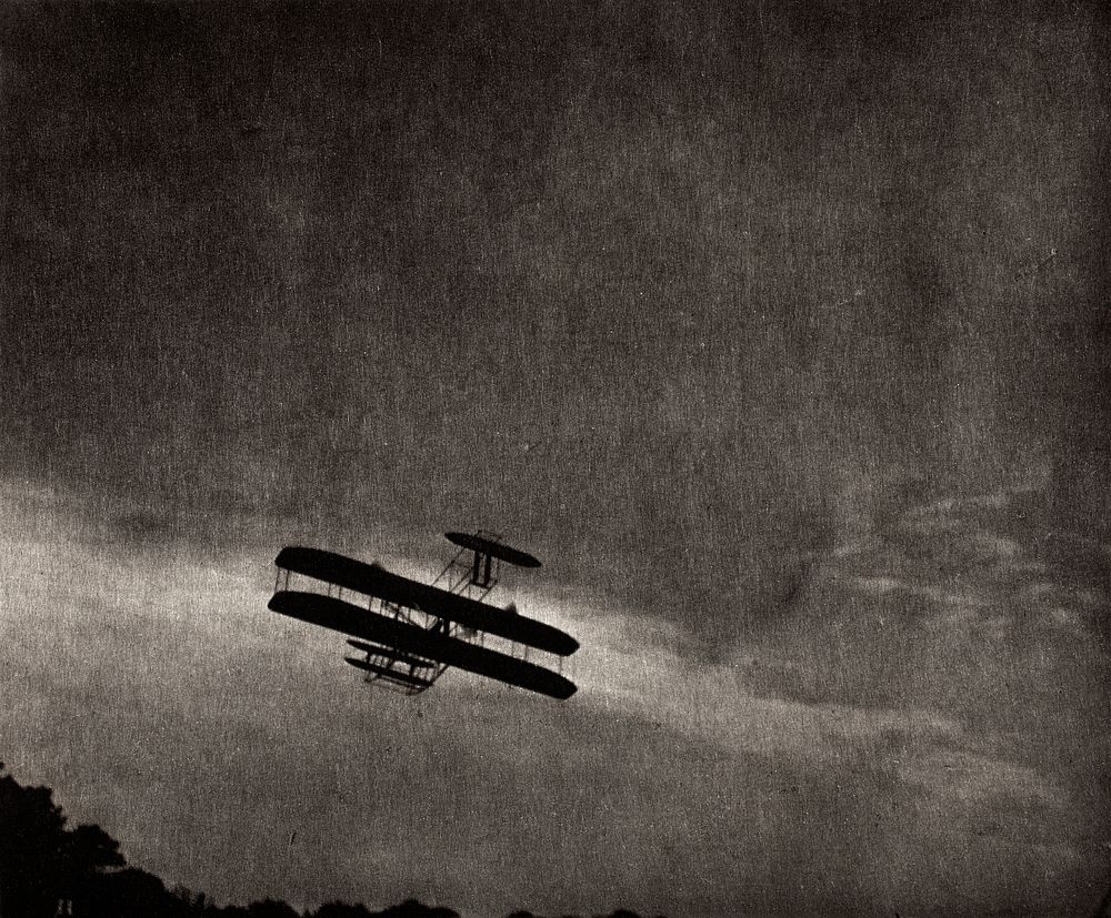 The Airplane (1911) photo in high resolution by Alfred Stieglitz. Original from the Los Angeles County Museum of Art.…