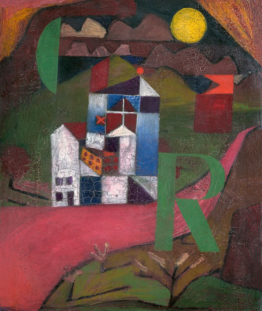 Villa R (1919) painting in high resolution by Paul Klee. Original from the Kunstmuseum Basel Museum. Digitally enhanced by…