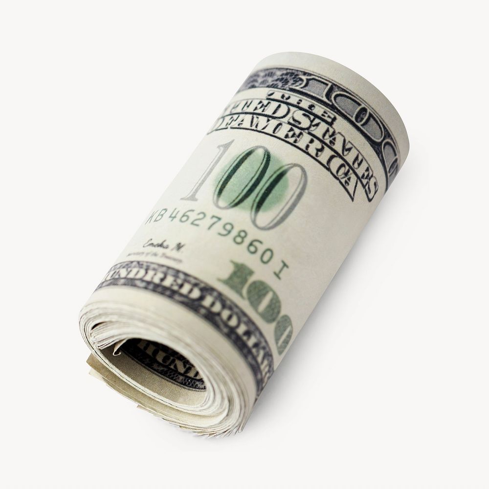 Dollar roll, money design Free Photo rawpixel