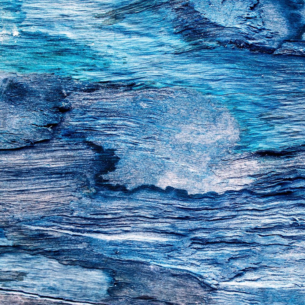 Rigid rough blue wood texture