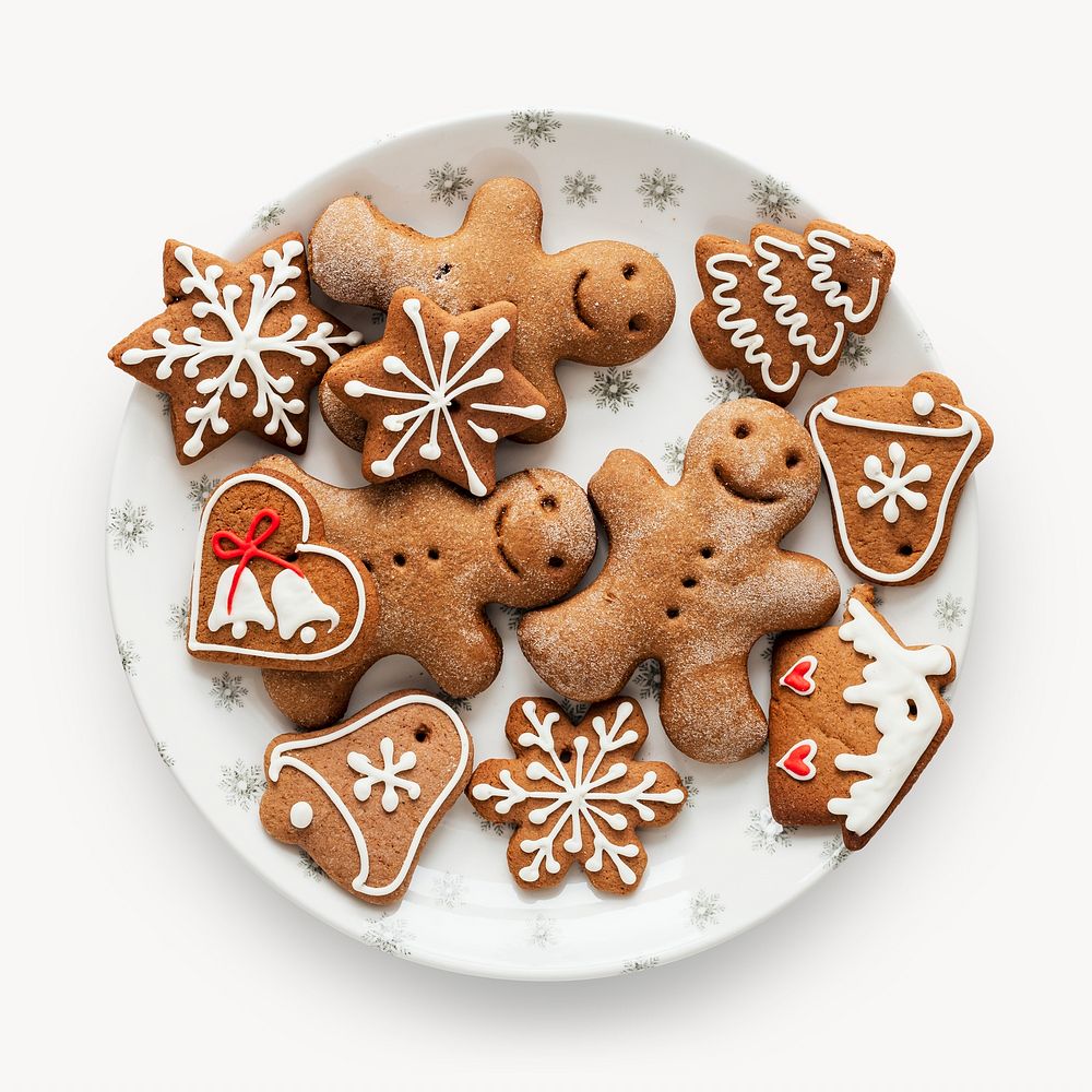 Christmas cookies, festive dessert design