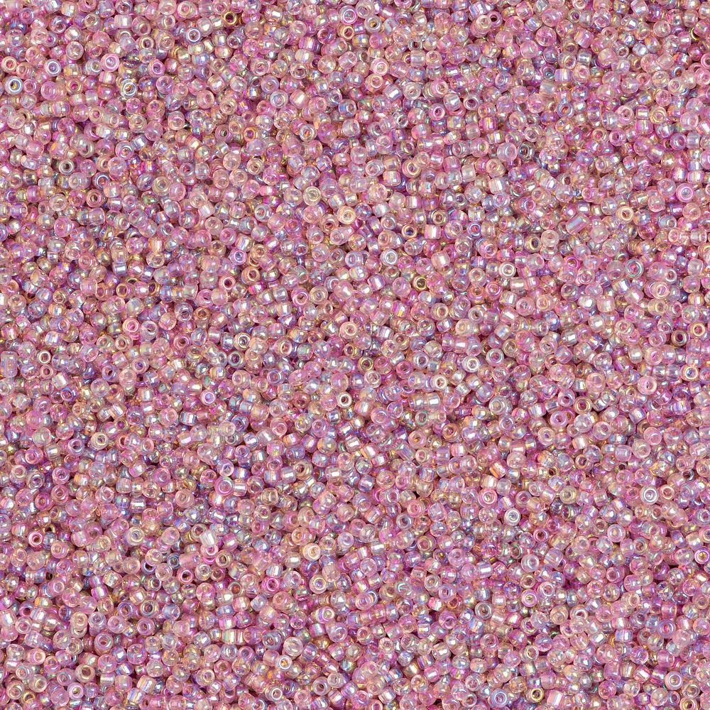 Pink holographic beads wallpaper background