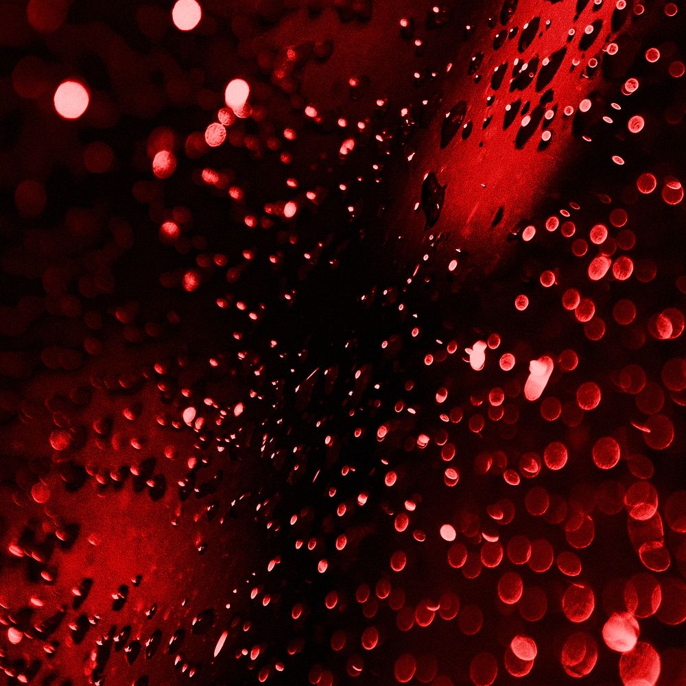 Red drops patterned background