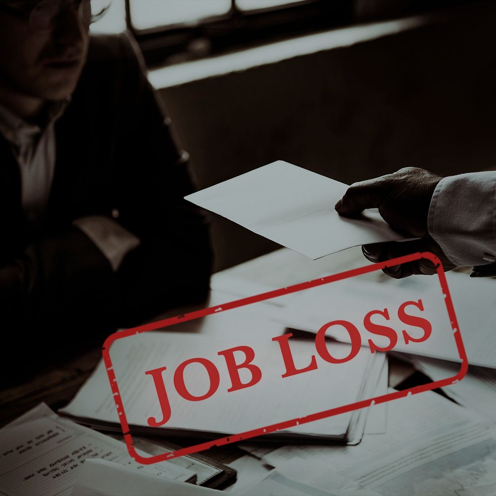 Job loss due to COVID-19 social banner 