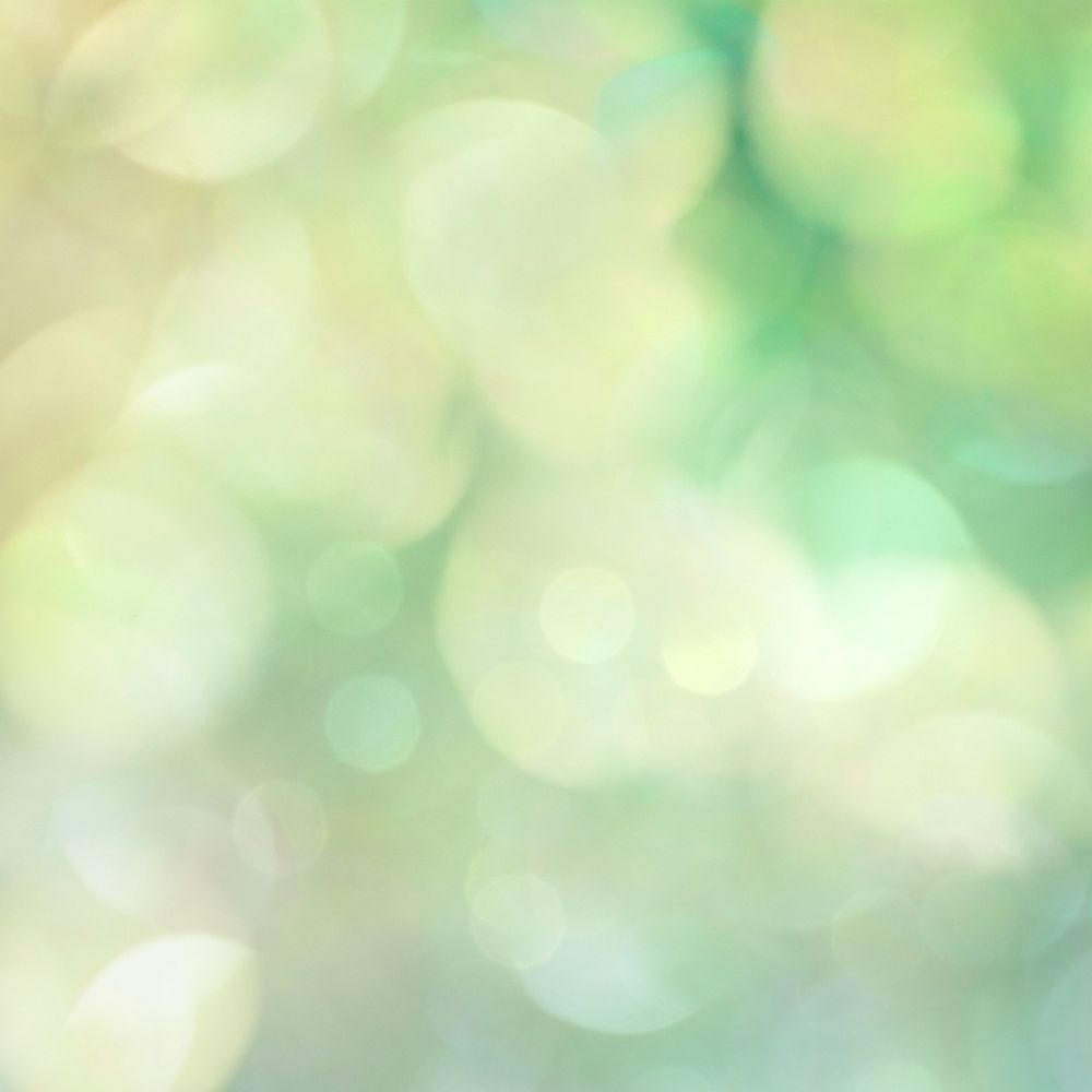 Green bokeh textured background illustration