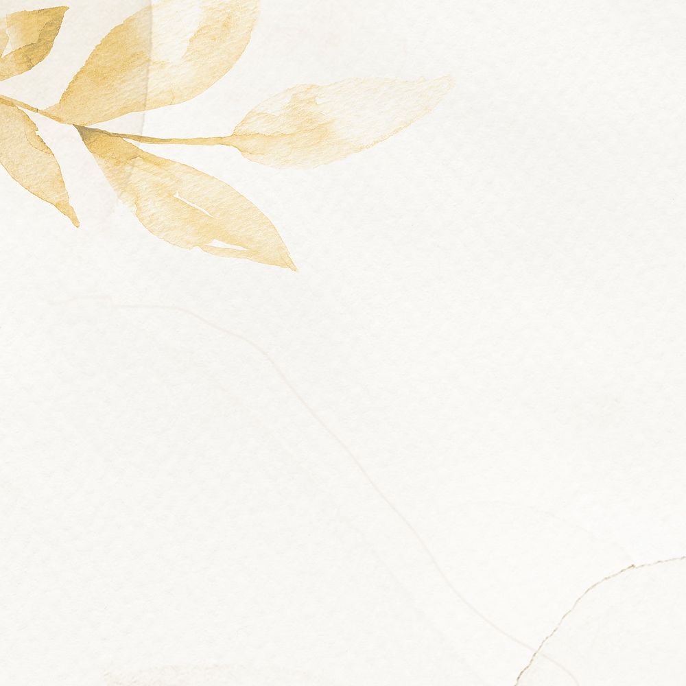 Yellow watercolor patterned background