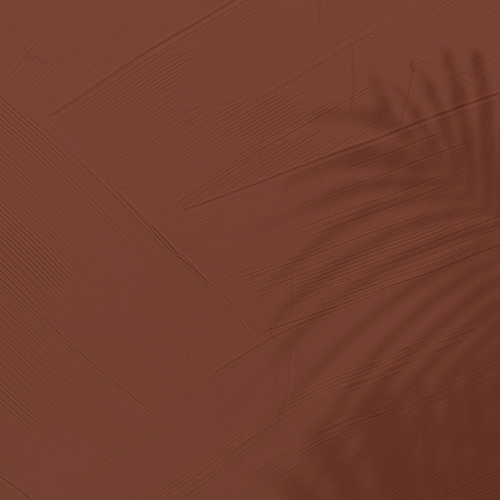 Brown textured background vector with tropical leaf shadow