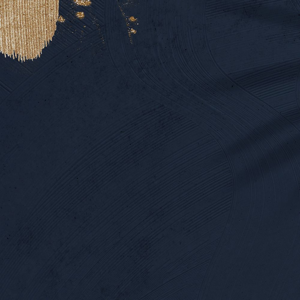 Navy blue background vector with leaf shadow