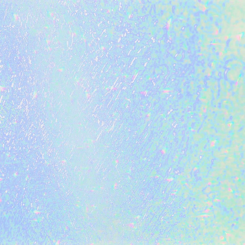 Iridescent holographic ice texture background