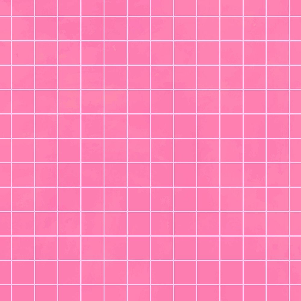 Grid vector hot pink aesthetic plain pattern