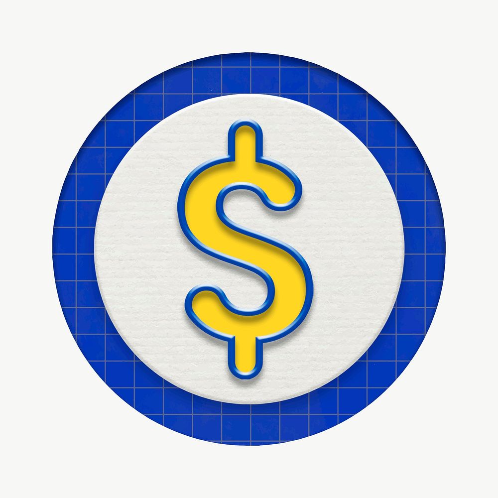 Dollar currency business vector graphic for marketing