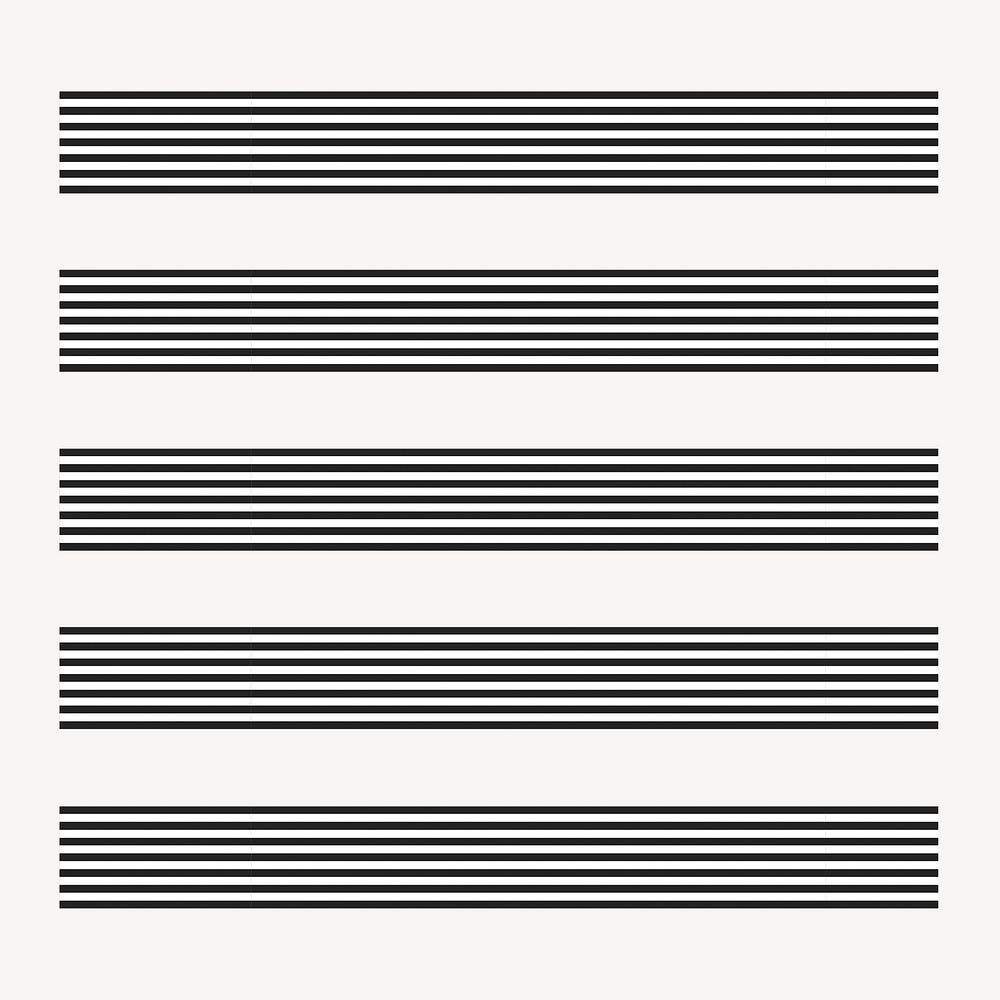 Stripes illustrator brush vector seamless pattern set