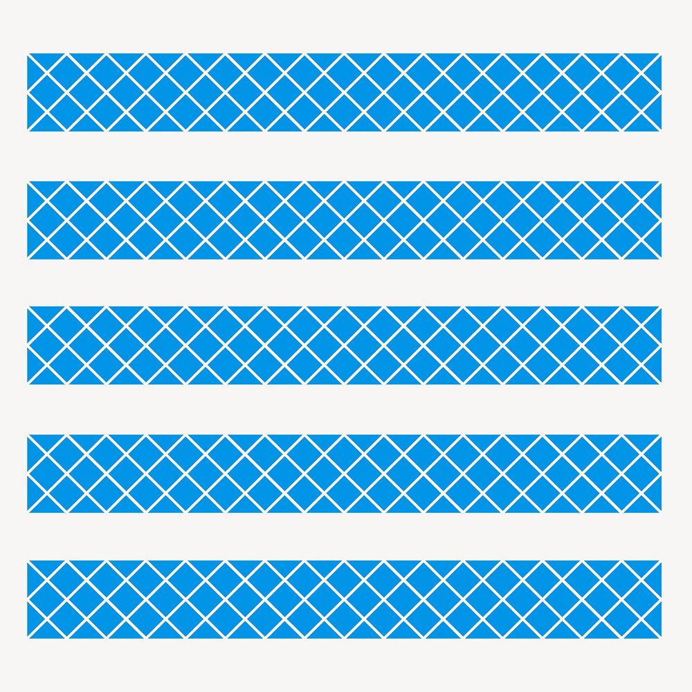 Seamless grid brush stroke illustrator vector set