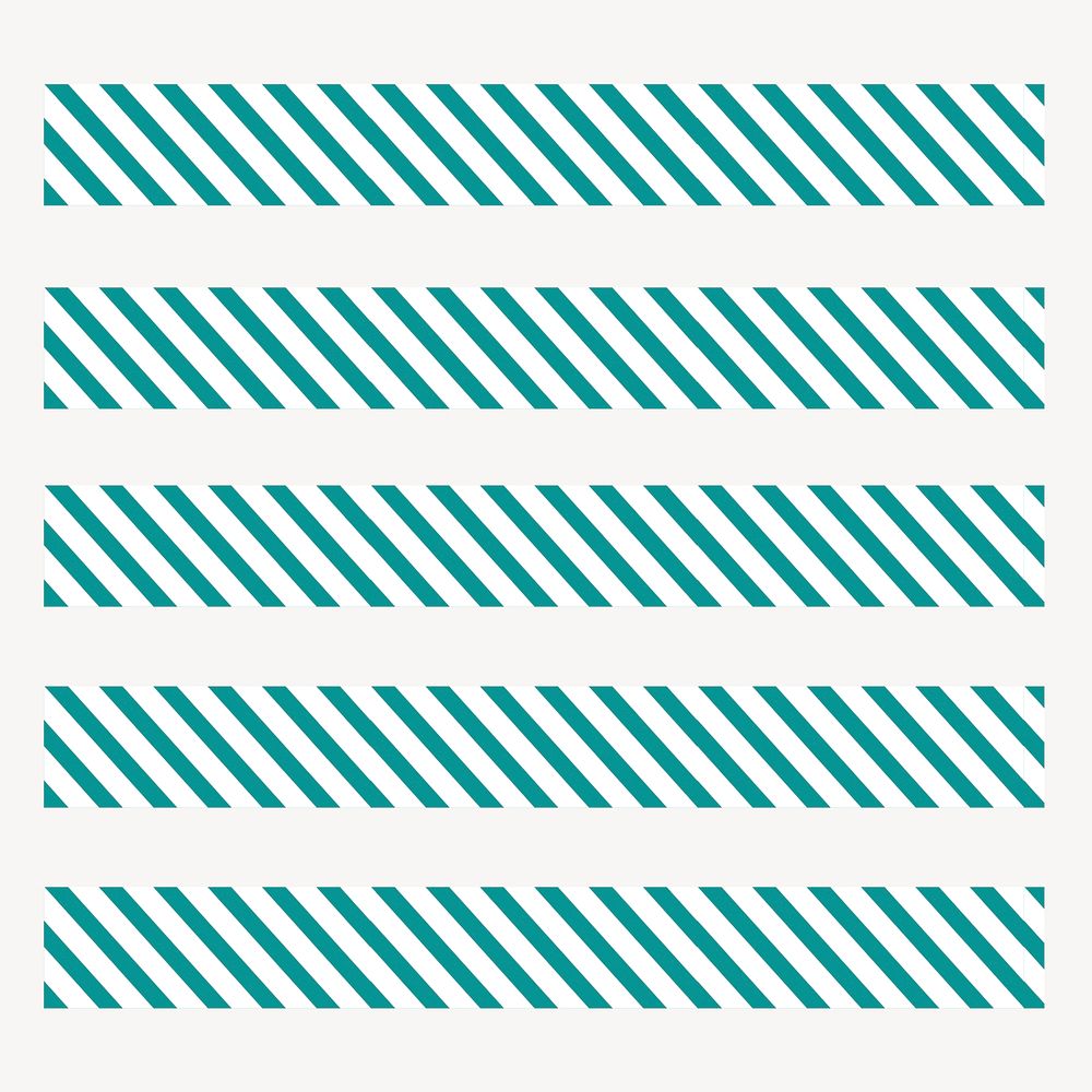 Seamless stripes illustrator brush stroke vector set