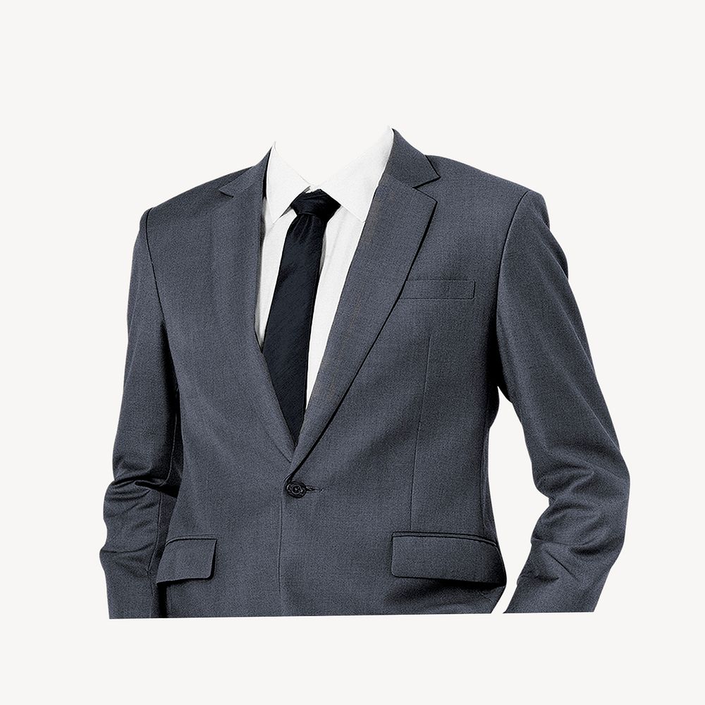 Headless businessman sticker, wearing suit | Premium PSD - rawpixel