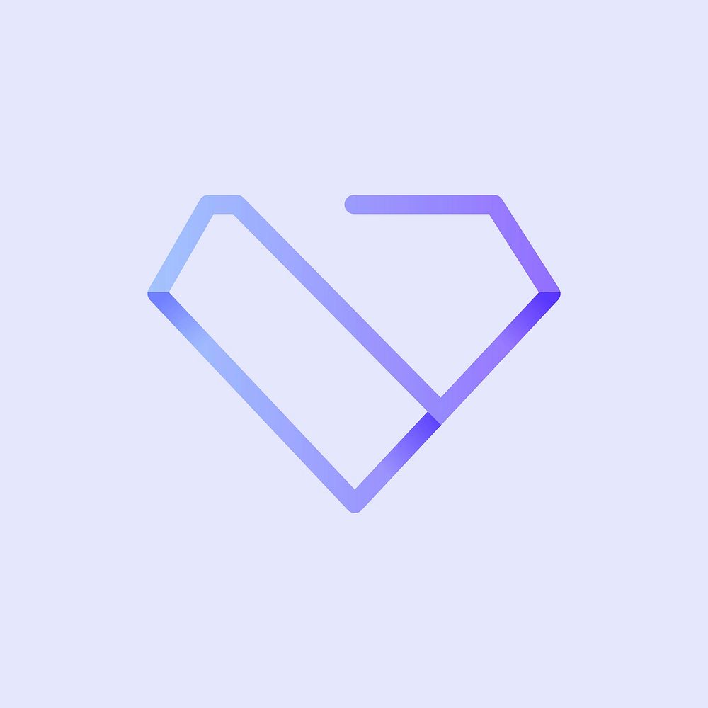 Creative business logo vector heart icon design