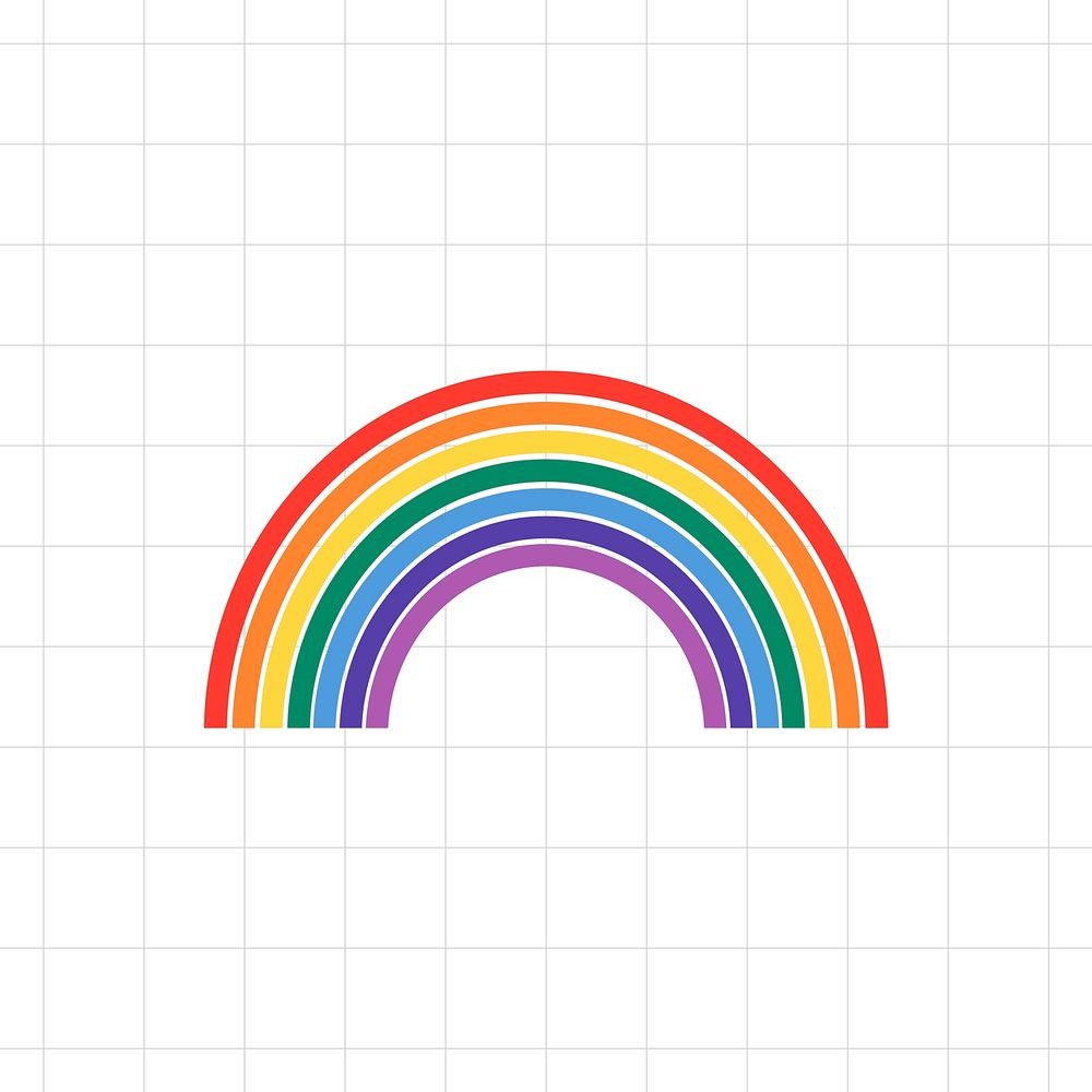 Rainbow LGBTQ pride vector background