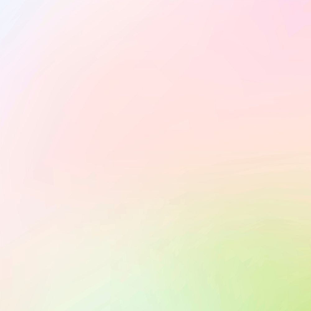 Gradient background vector in spring light pink and green