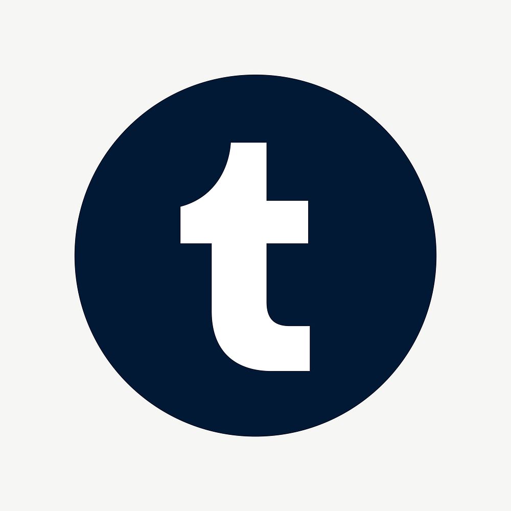 Tumblr vector social media icon. 7 JUNE 2021 - BANGKOK, THAILAND