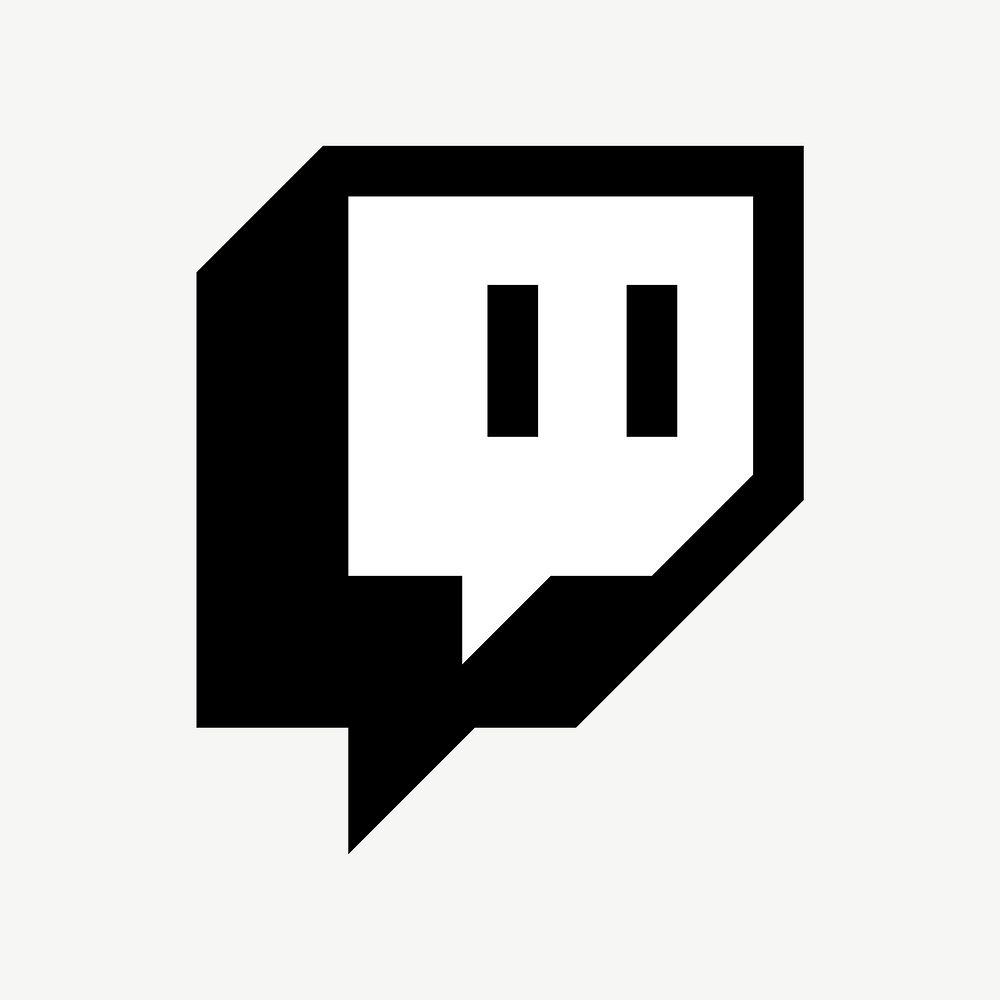 Twitch flat graphic vector icon for social media. 7 JUNE 2021 - BANGKOK, THAILAND