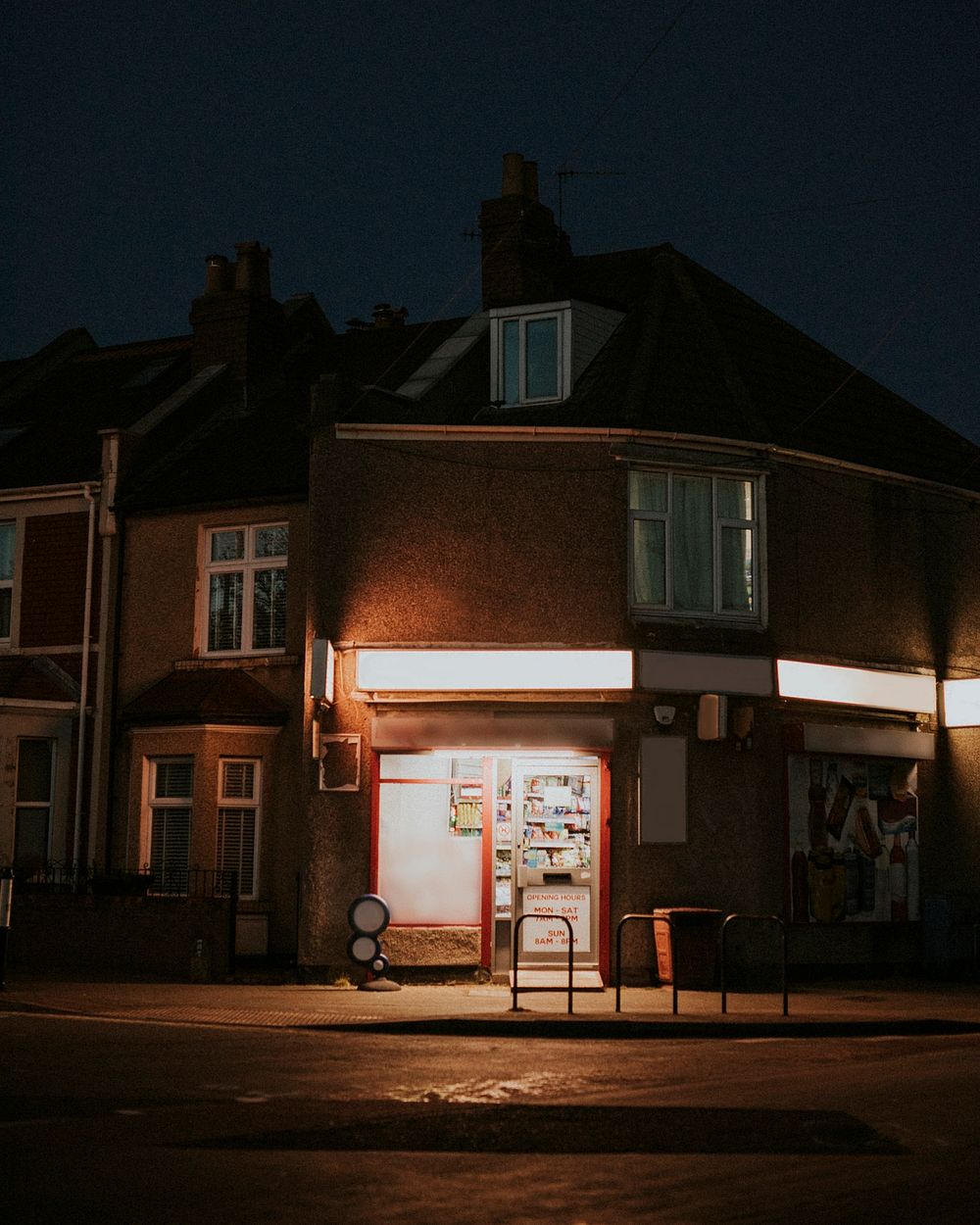 Small convenience store staying open during the covid-19 pandemic in UK