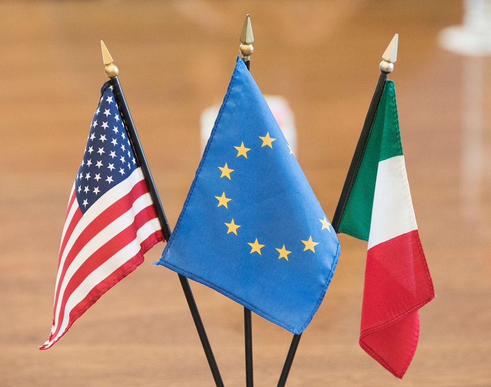 U.S. Department of Agriculture (USDA) Secretary Sonny Perdue meets with Italian Minister of Agriculture, Food, and Forestry…