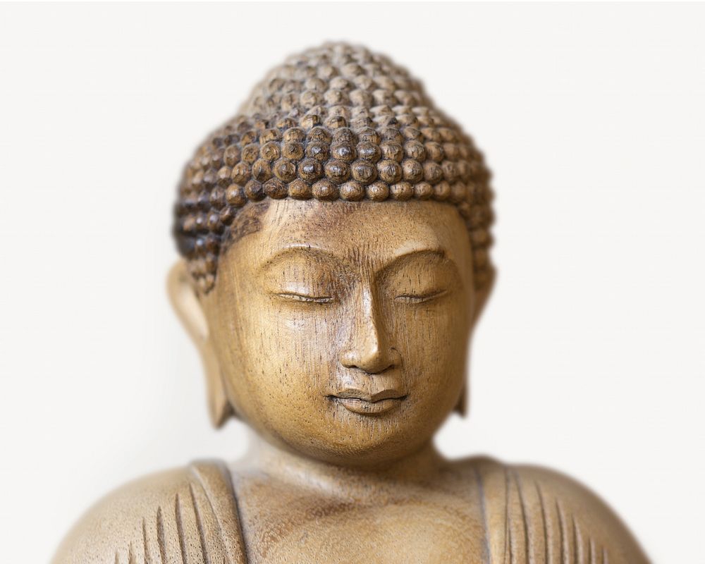 Buddha statue, sculpture isolated design